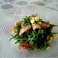 あきひゃ's cooksnap of when they made おかひじきとひじきとベーコンの塩麹サラダ.