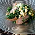 あきひゃ's cooksnap of when they made おかひじきとひじきとベーコンの塩麹サラダ.