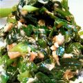 有里ヲ's cooksnap of when they made 梅×レモン　ニラのさっぱり和え.