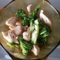 あかね1103's cooksnap of when they made 鶏のささみとブロッコリーのポン酢マヨ炒め.