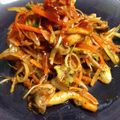ガノッチ's cooksnap of when they made 韓国料理　ツブ貝の和え物（ソーメン添え）.