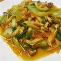 ここにな's cooksnap of when they made エリンギとチンゲン菜のオイスター煮.
