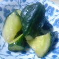 奏／あっこ's cooksnap of when they made 手軽な量で♪簡単!!きゅうりのわさび漬け.