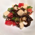 ワンワンみーたん's cooksnap of when they made 塩昆布でカラフル和え物.
