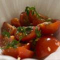 にゃつめ〜's cooksnap of when they made ☆5分で完成☆トマトと青じそのサラダ.