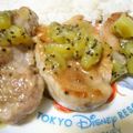 ryamma's cooksnap of when they made ポークソテー　キウイソース.