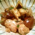 さ き こ's cooksnap of when they made なすと鶏肉のガリバタポン炒め.