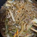 mamoon's cooksnap of when they made 豚ひき肉と春雨のチャプチェ.