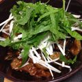 れむぽ's cooksnap of when they made なすと豚肉の辛味丼.