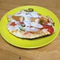 リオりおママ's cooksnap of when they made 親子で作ろう！ホットプレートで簡単ピザ.