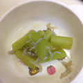 カメ姫☆'s cooksnap of when they made 【離乳食 後期】胡瓜としらすの甘酢和え.