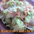 あさコロ's cooksnap of when they made ☆やきそば☆アジアン風で.