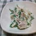 ecco14's cooksnap of when they made きゅうりとみょうがのサラダ♪.