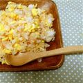 saochabi's cooksnap of when they made ランチに＊鮭フレークのチャーハン＊.
