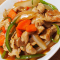 ゆうたそ！！'s cooksnap of when they made ごはんがすすむ！豚肉とピーマンの甘酢炒め.