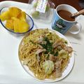 よちりん's cooksnap of when they made 焼肉のタレで簡単(^^)ホルモン焼きそば.