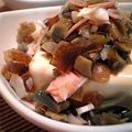 鮎めし♀'s cooksnap of when they made 中華街のザーサイとピータン豆腐.