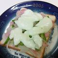 龍青空ママ's cooksnap of when they made アスパラベーコンオニオンチーズトースト♪.