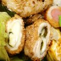 つくるお's cooksnap of when they made 鶏もも肉のﾁｰｽﾞ大葉巻き.