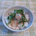オレンジリング's cooksnap of when they made のせるだけ～♪さっぱり☆おろしらす丼☆.