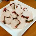 こやぎしゃん's cooksnap of when they made 鶏のムネ肉で大葉と梅肉ロール.