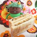 みなみんくっきんぐ's cooksnap of when they made チョコバナナトーストサンド.