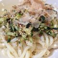 ぱぱぱぱぱんだねこ's cooksnap of when they made さっぱり！うめ～きゅうり　うどん♪.