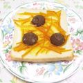 まっちー食堂's cooksnap of when they made マーマレードと板チョコのホットサンド風.