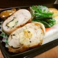 桃てろ's cooksnap of when they made ささみで♪大葉チーズ＆梅ロール.