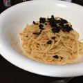 KAHo327's cooksnap of when they made フライパンいらず♡簡単たらこスパゲティ.