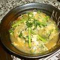 ちー（・＿・）'s cooksnap of when they made ボリュームたっぷり☆春菊と新玉葱の卵とじ.