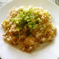 ぶぶネコ's cooksnap of when they made いぶりがっこチャーハン☆.