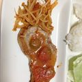 とりパン's cooksnap of when they made 豚肉のこんがりソテー☆味噌トマトソース.