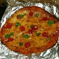 manamin16's cooksnap of when they made 粉チーズ入！簡単☆クリスピーピザ生地.