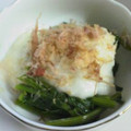 はっぴーはりぼ's cooksnap of when they made ほうれん草と長芋のお浸し☆ポン酢がけ.