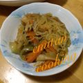 emitan52's cooksnap of when they made にんじんﾋﾟｰﾏﾝ春雨のｵｲｽﾀｰ炒め.
