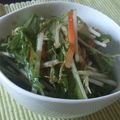 光美ママ's cooksnap of when they made 水菜とにんじんのさっぱり胡麻和えサラダ.