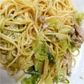 バタバタママ's cooksnap of when they made バラ肉とキャベツの和風パスタ.