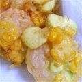 aiaiking's cooksnap of when they made 海老＆枝豆＆コーンの彩りかき揚げ.