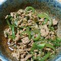 ひやごん's cooksnap of when they made ピーマン入りそぼろ.