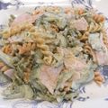 ライオンのスキッピィ's cooksnap of when they made 冷蔵庫の残りでマカロニごまマヨサラダ♪.