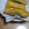 huraミランダ's cooksnap of when they made 新じゃがのめんたいマヨチーズ春巻き✿.