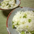 an0v0ko's cooksnap of when they made 香りを楽しむグリーンピースご飯.