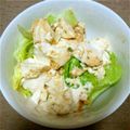 hechima24's cooksnap of when they made 豆腐とレタスのヘルシーサラダ☆.