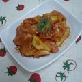 すがみほ's cooksnap of when they made じゃがいもとソーセージのナポリタン風。.