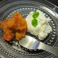 クックあこ's cooksnap of when they made ルバーブのバニラ煮　水切りヨーグルト添え.