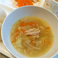 ポメリー's cooksnap of when they made ささみとせん切り野菜のスープ.
