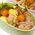 なななな♡MaMa's cooksnap of when they made お弁当に*ほうれん草のベーコン巻き*.
