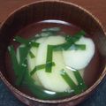 かあたらあ's cooksnap of when they made じゃがいもとニラのスープ.