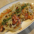 junyoujun's cooksnap of when they made もっちり、しゃき！れんこんの塩炒め♪.